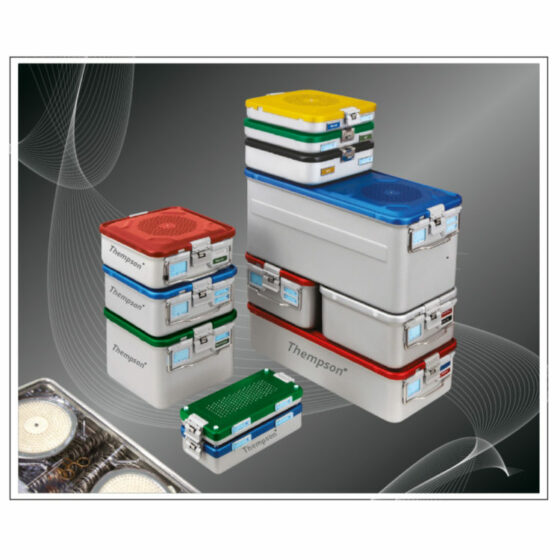 Sterilization boxes and accessories
