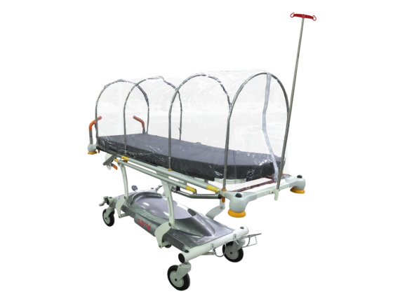 Windskiff bed with isolation tent