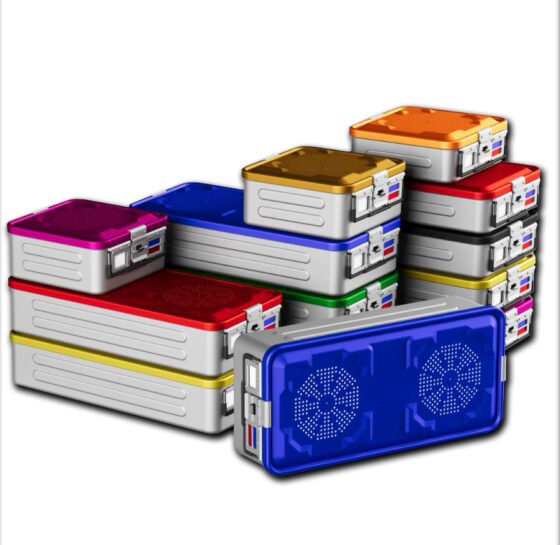 Sterilisation boxes and accessories